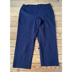 NEW Susan Graver Weekend Premium Stretch Slim Leg Pants Size 1X Petite Women's
